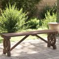 vidaXL Záhradná lavica 115 cm masívna jedľa