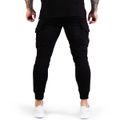 Tepláky TRN Black - GymBeam, veľkosť L, veľkosť oblečenia L