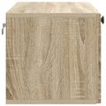 vidaXL Nástenná TV skrinka Nástenný Dub sonoma 78,5 x 31 x 30 cm