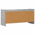 vidaXL TV skrinka 100 x 33 x 47 cm Sivý Sonoma Kompozitné drevo