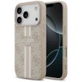 Puzdro Guess 4G Printed Stripes MagSafe pre iPhone 17 Pro ružové