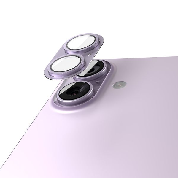 Ochrana celého fotoaparátu Etteri pre iPhone 17 ružová