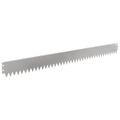 vidaXL Obrubník trávnika 20 ks 103 x 10 cm Oceľ Strieborná