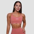 Športová podprsenka FIT Salmon - GymBeam, veľkosť M, veľkosť oblečenia M