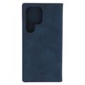 Smart Suede case for Samsung Galaxy S25 Ultra navy blue
