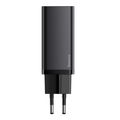 Rýchla cestovná nabíjačka Baseus GaN2 Lite USB+C 65W EU (čierna)