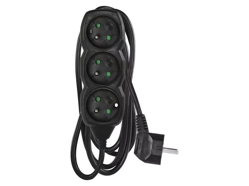 Predlžovací prívod 3 zásuvky 1,5m EMOS PC0311