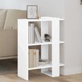 vidaXL Regál na knihy 2 úrovní 52 x 25 x 71,5 cm Kompozitné drevo