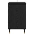 vidaXL Servírovacia skriňa 2 ks Čierny dub 40 x 35 x 70 cm