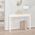 vidaXL Konzolový stolík 110x40x75 cm masívne borovicové drevo