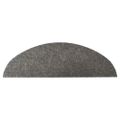 vidaXL Schodiskové rohože samolepiace 30 ks sivé 56x17x3 cm