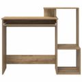 vidaXL Stôl Remeselný dub 106 x 41 x 88.5 cm Kompozitné drevo