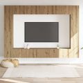 VidaXL 8 dielna súprava nástennej TV skrinky Artisan Oak