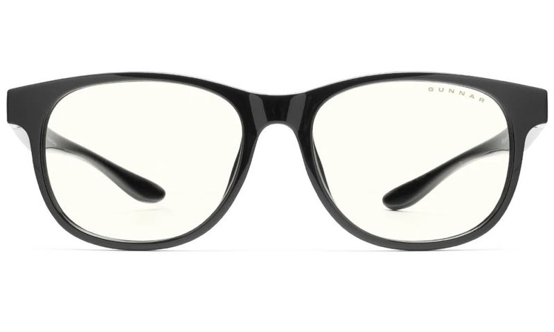 GUNNAR kancelárske/hermé okuliare RUSH KIDS LARGE (8-12) ONYX číre sklá BLF 35 NATURAL focus