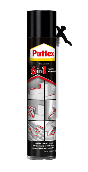 2763962 Pattex PU lepidlo 6v1 - trubička, 750 ml