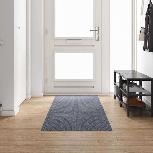 vidaXL Behúň koberec Svetlosivá 80 x 300 cm látka
