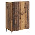 vidaXL Servírovacia skriňa Staré drevo 66 x 34,5 x 92 cm