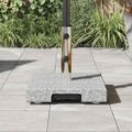 vidaXL Základňa pre slnečník Sivá 41 x 41 x 37 cm Granite