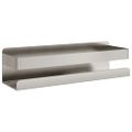 vidaXL Sprchová polica 23x6,5x6 cm, brúsená, nehrdzavejúca oceľ 304