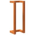 vidaXL Stojan na uteráky voskovo hnedý 23x18x60 cm masívna borovica