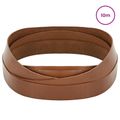 vidaXL Kožený remienok 1 Hnedá 1000 x 3,5 cm Koža