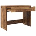 vidaXL Stôl Staré drevo 100 x 50 x 78 cm Konštruované drevo