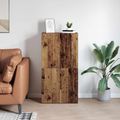 vidaXL Kancelársky kabinet Staré drevo 60 x 32 x 115 cm