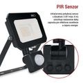 LED reflektor SIMPO s pohybovým čidlom 20 W neutrálna biela