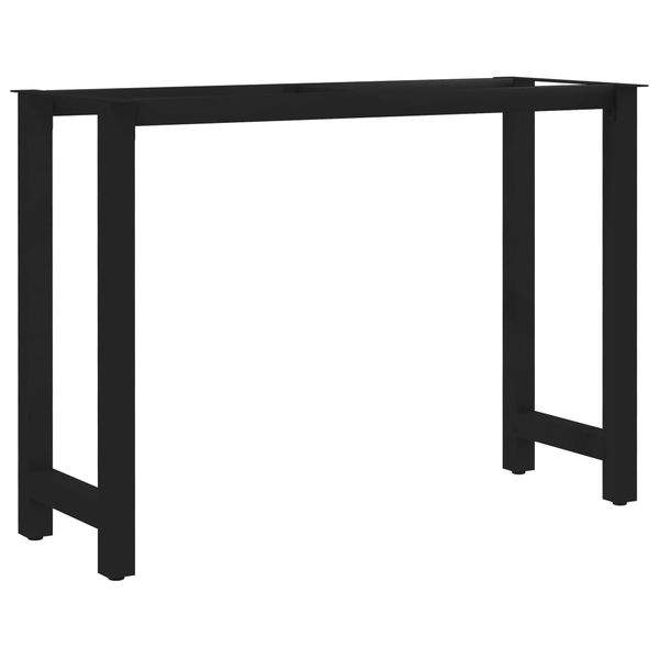vidaXL Stolové nohy na jedálenský stôl, rám v tvare H 120x50x72 cm