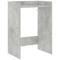 vidaXL Kabinet na práčku Betónová 67,5 x 48 x 97 cm Kompozitné drevo
