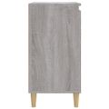 vidaXL Nočné stolíky 2 ks sivé sonoma 40x35x70 cm spracované drevo
