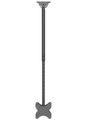 Neomounts CL35-340BL22  Back-to-Back Screen Ceiling Mount (Height: 106-156 cm) Držák, VESA, stropní, pro 2× LCD a TV, úhloprícka 23"–42", nosnost 45kg/monitor, nastavení výšky 106-156cm, náklon 25°, otácení 3