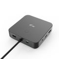 i-tec USB-C HDMI + Dual DP Docking Station, Power Delivery 100W Dokovacia stanica, USB typ C, kompatibilná s Thunderbolt 3/4, 2x DisplayPort, 1x HDMI, RJ-45, 3x USB 3.0, 2x USB 2.0, 2x USB typ C