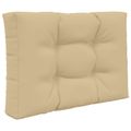 vidaXL Vankúš na vonkajšiu pohovku Polyester Béžová 60 x 60 cm