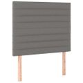 vidaXL Boxspring posteľ s matracom tmavosivá 90x190 cm látka