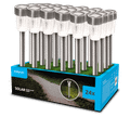 Modee záhradná solárna LED lampa GS003 31 cm HB 40 mAh 24ks (ML-GS003)