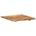 vidaXL Stolová doska, akáciový masív 58x(50-60)x2,5 cm