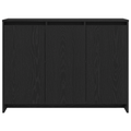 vidaXL Servírovacia skriňa Čierna 102 x 29.5 x 75 cm Kompozitné drevo