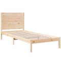vidaXL Extra dlhá posteľ bez matraca 100x220 cm masívne drevo