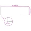 vidaXL Nástenné panely 10 ks 100 x 25 cm Antracit EPS pena