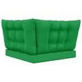 vidaXL Vankúš na vonkajšiu pohovku Polyester Zelená 68,5 x 68,5 cm