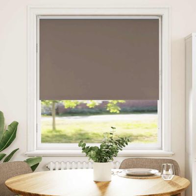 vidaXL Zatemňovacia roleta, kávová, 105x175 cm, šírka látky 100,7 cm, polyester