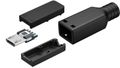 Konektor MicroUSB pre spájkovaciu zostavu GOOBAY 80172