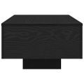 vidaXL Konferenčný stolík Čierny dub 100 x 49,5 x 31 cm