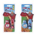 Detská LED čelovka Dino, 2× CR2032, 8 ks, display box