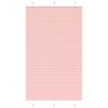 vidaXL Plisovaná roleta ružová 120x200 cm šírka látky 119,4 cm polyester