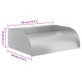 vidaXL Vodopád s LED 45x34x14 cm nehrdzavejúca oceľ 304
