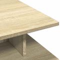 vidaXL Konferenčný stolík dub sonoma 102x55x35 cm kompozitné drevo