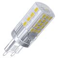 LED žiarovka Classic JC / G9 / 4,2 W (40 W) / 470 lm / teplá biela / stmievateľné