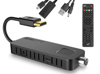 PS Tuner DVB-T-2 LTC TV naziemnej HD205M z pilotem programowalnym H.265, MIN